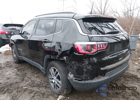 2018 Jeep Compass Latitude Fwd from USA, damaged, VIN 3C4NJCBB9JT108611